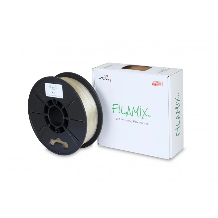 FİLAMİX 3D Yazıcı / Kalem için 1 kg PLA Filament NATUREL