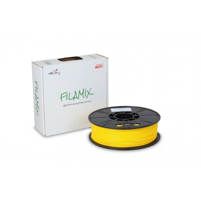 FİLAMİX 3D Yazıcı / Kalem için 1 kg PLA Filament SARI