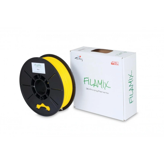 FİLAMİX 3D Yazıcı / Kalem için 1 kg PLA Filament SARI