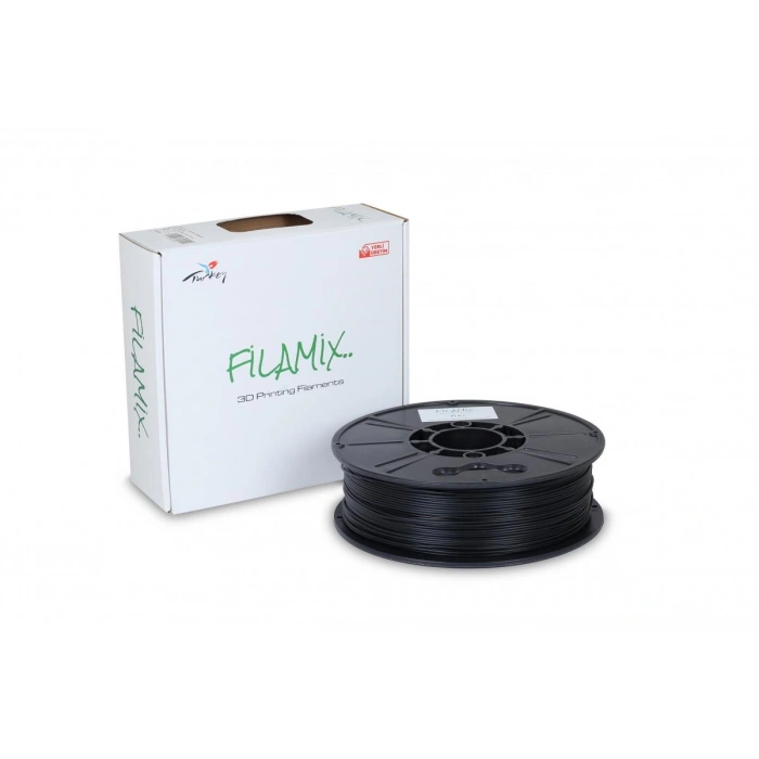 FİLAMİX 3D Yazıcı / Kalem için 1 kg PLA Filament SİYAH