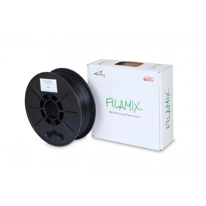 FİLAMİX 3D Yazıcı / Kalem için 1 kg PLA Filament SİYAH