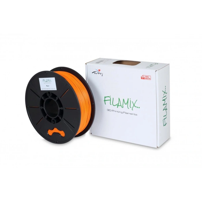 FİLAMİX 3D Yazıcı / Kalem için 1 kg PLA Filament TURUNCU