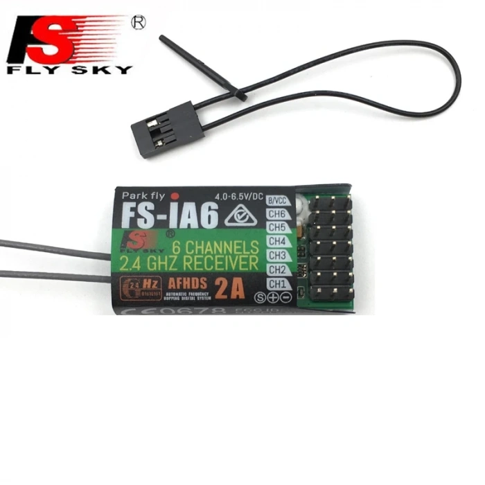 Flysky FS-İ6 2.4GHz 6 Kanal Kumanda ve 6 Kanal FS-İA6 Alıcı