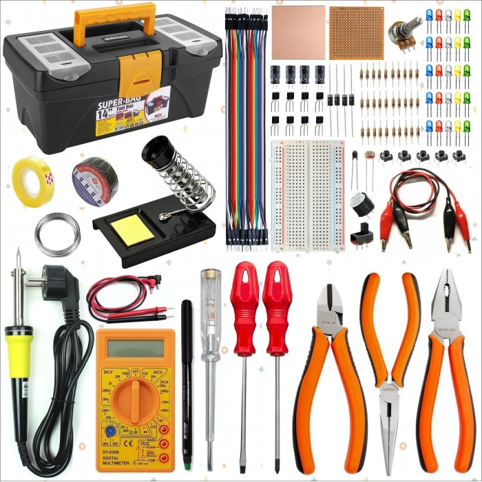 MESLEK LİSESİ Elektrik Elektronik USTA Takım Çantası (14 no Çanta)