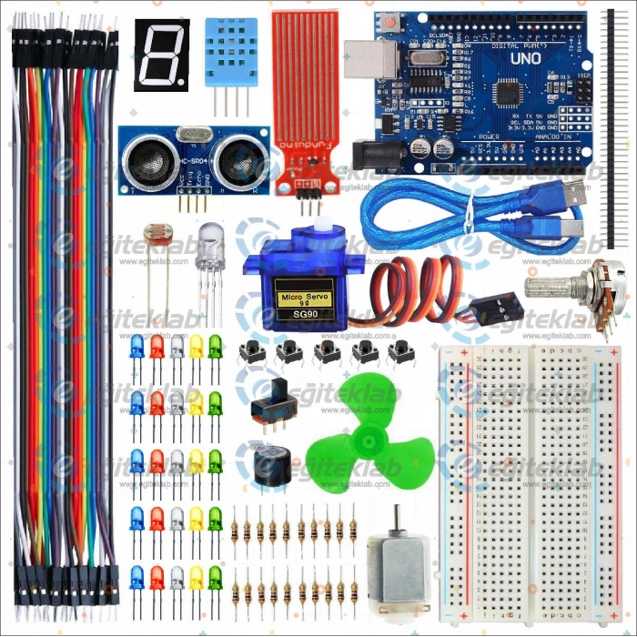 MESLEK LİSESİ TAKIM ÇANTASI + ARDUİNO BAŞLANGIÇ EĞİTİM SETİ