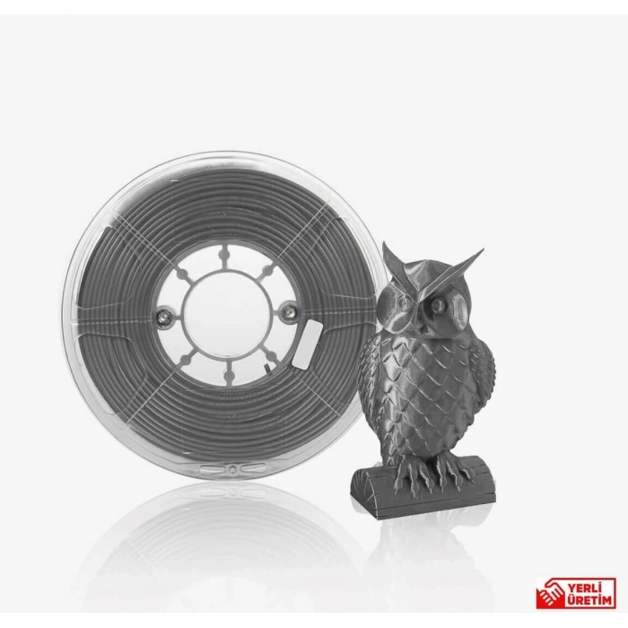 MİCROZEY 3D Yazıcı / Kalem 1 kg PLA Filament GÜMÜŞ GRİ