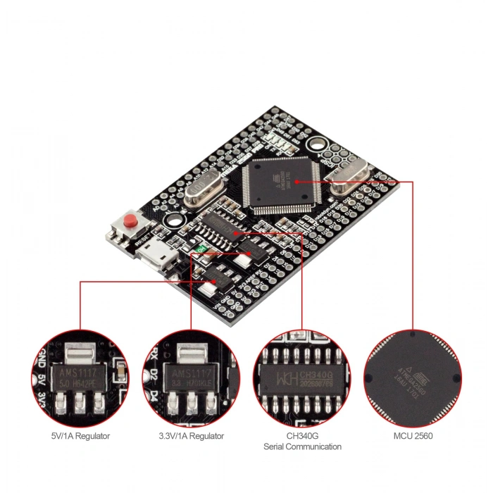 Mini Arduino Mega 2560 Pro (CH340)