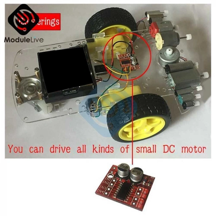 MX1508 DC Motor Sürücü Modülü