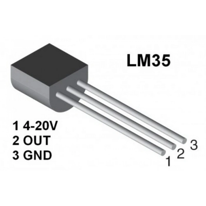 Sıcaklık Sensörü (LM35)
