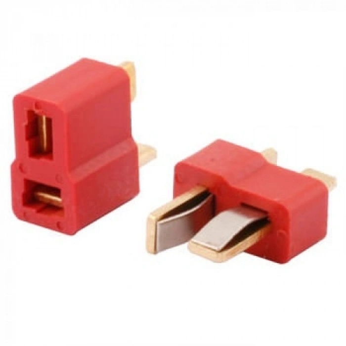 T Plug Erkek ve Dişi Lipo Pil Konnektörü