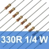 10 adet 330 ohm Direnç (1/4 Watt)