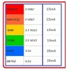 10 adet 5 mm LED (5 farklı renkte)