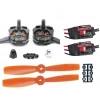 2 adet MT2204 2300Kv Fırçasız Motor CW/CCW + 5045 Pervane + 20A Esc
