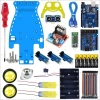 2WD MULTİTRON ARAÇ KİTİ V1ÇİZGİ İZLEYEN ENGELDEN KAÇAN BLUETOOTH (DEMONTE)