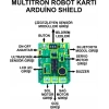 2WD MULTİTRON ARAÇ KİTİ V3ÇİZGİ İZLEYEN ENGELDEN KAÇAN BLUETOOTH (DEMONTE)