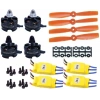 4 adet MT2204 2300Kv Fırçasız Motor CW/CCW + 5045 Pervane + 20A Esc
