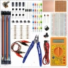 BREADBOARD TEMEL ELEKTRONİK SETİ +DT830D MULTİMETRE + YANKESKİ