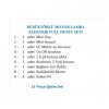 REDÜKTÖRLÜ MOTOR LAMBA ELEKTRİK FULL DENEY SETİ