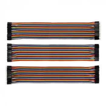 30 cm 120’li Dişi-dişi, Erkek-Erkek, Erkek-Dişi Jumper Kablo Seti