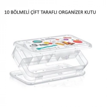 Çift Taraflı Organizer Malzeme Kutusu