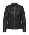 ONLY Onlmelısa Faux Leather Jacket Cc Otw Kadın Ceket 15205626