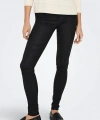 ONLANNE K MID WAIST COATED PNT NOOS Suni Deri Kadın Pantalon