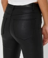 ONLANNE K MID WAIST COATED PNT NOOS Suni Deri Kadın Pantalon