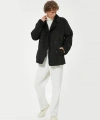KOTON Slim Fit Mont Süet Görünümlü İçi Peluşlu Düğmeli