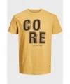 Jack & Jones Erkek % 100 Pamuk T Shirt