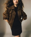 DEFACTO Kadın Su Geçirmez Suni Deri Mont
