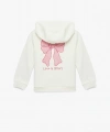 KOTON Kız Bebek Uzun Kollu Kapşonlu Pamuklu Şardonlu Sweatshirt