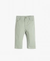 KOTON Erkek Bebek Pantolon Slim Fit Cepli Pamuklu Beli Ayarlanabilir Lastikli
