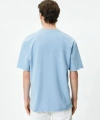 KOTON Erkek Oversize Bisiklet Yaka Kısa Kollu Pamuklu T-shirt