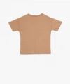 KOTON Çocuk Baskılı Kısa Kollu Bisiklet Yaka Pamuklu T-shirt