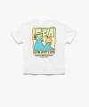 KOTON Pamuklu Kısa Kollu Bisiklet Yaka Baskılı T-Shirt
