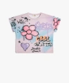KOTON Kız Çocuk Desenli T-Shirt