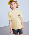 DEFACTO Erkek Bebek Bisiklet Yaka Baskılı Kısa Kollu T-shirt