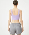 KOTON Spor Yarım Atlet Dikişsiz Fitilli Slim Fit Kapsız