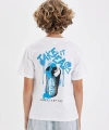 DEFACTO Erkek Çocuk Bisiklet Yaka Baskılı Kısa Kollu T-shirt
