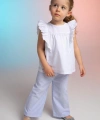DEFACTO Kız Bebek Esnek Belli Poplin Pantolon
