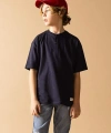DEFACTO Erkek Çocuk Oversize Geniş Kalıp Hakim Yaka Kısa Kollu T-shirt