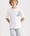 DEFACTO Erkek Çocuk Oversize T-shirt