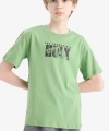 DEFACTO Erkek Çocuk Bisiklet Yaka Sırt Baskılı Kısa Kollu T-shirt