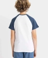 DEFACTO Erkek Çocuk Bisiklet Yaka Baskılı Kısa Kollu T-shirt