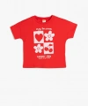 KOTON Kız Çocuk Baskılı Kısa Kollu Bisiklet Yaka Pamuklu T-shirt