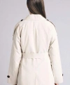 DEFACTO Kadın Regular Fıt Twill Trençkot