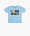 KOTON Erkek Çocuk Kısa Kollu Bisiklet Yaka Pamuklu Baskı T-shirt