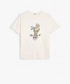 KOTON Erkek Çocuk Kısa Kollu Bisiklet Yaka Baskı Detaylı Pamuklu T-shirt
