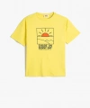 KOTON Erkek Çocuk Kısa Kollu Bisiklet Yaka Pamuklu T-shirt