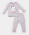 DEFACTO Kız Çocuk Baskılı Pijama